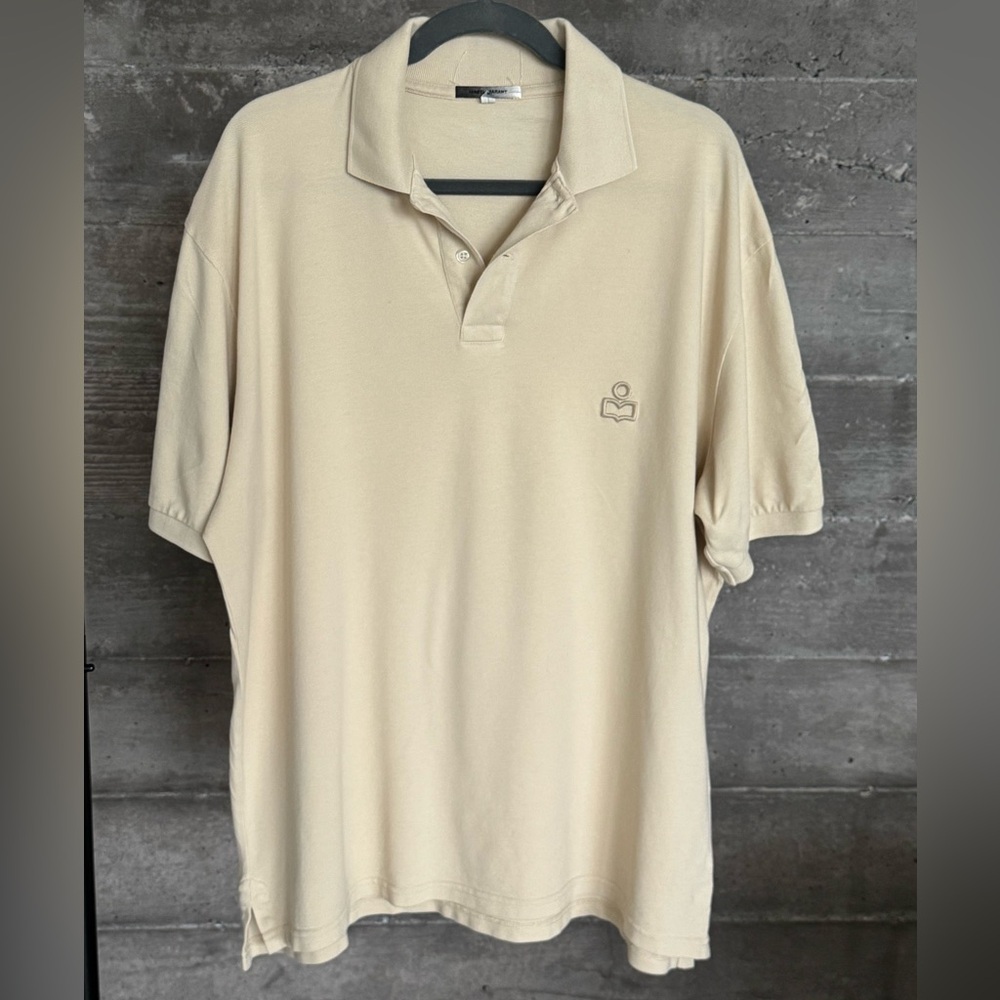 Isabel Marant Beige Polo Shirt